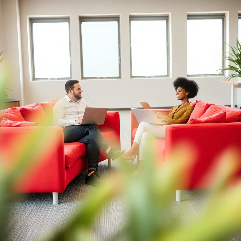 colleagues-working-together-red-sofa-B